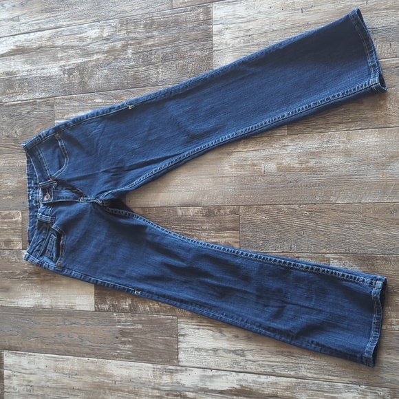 COWGIRL TUFF "Just Tuff" bootcut horseback riding jeans style#JTUFMW sz 27x32L - Picture 6 of 16